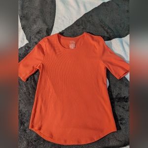 Orange shirt